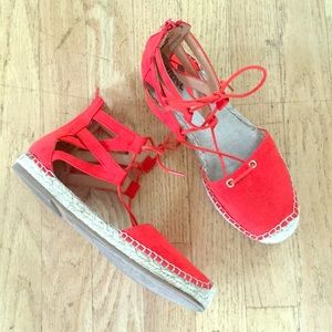 Merona Trendy Lace Up Espadrilles